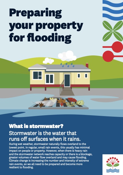 Cover of Preparing your property for flooding